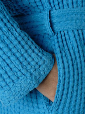 Bath Robe - Abyss Pousada Side Pocket Detail -  Robe - Fig Linens