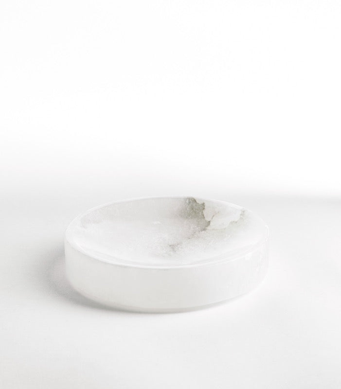 Alabaster Bath Accessories - Soap Dish by Kassatex - Fig Linens and Home