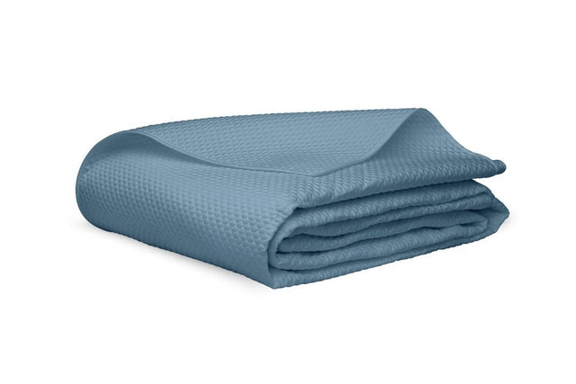 Matouk Alba Sea Coverlet | Fig Linens and Hone