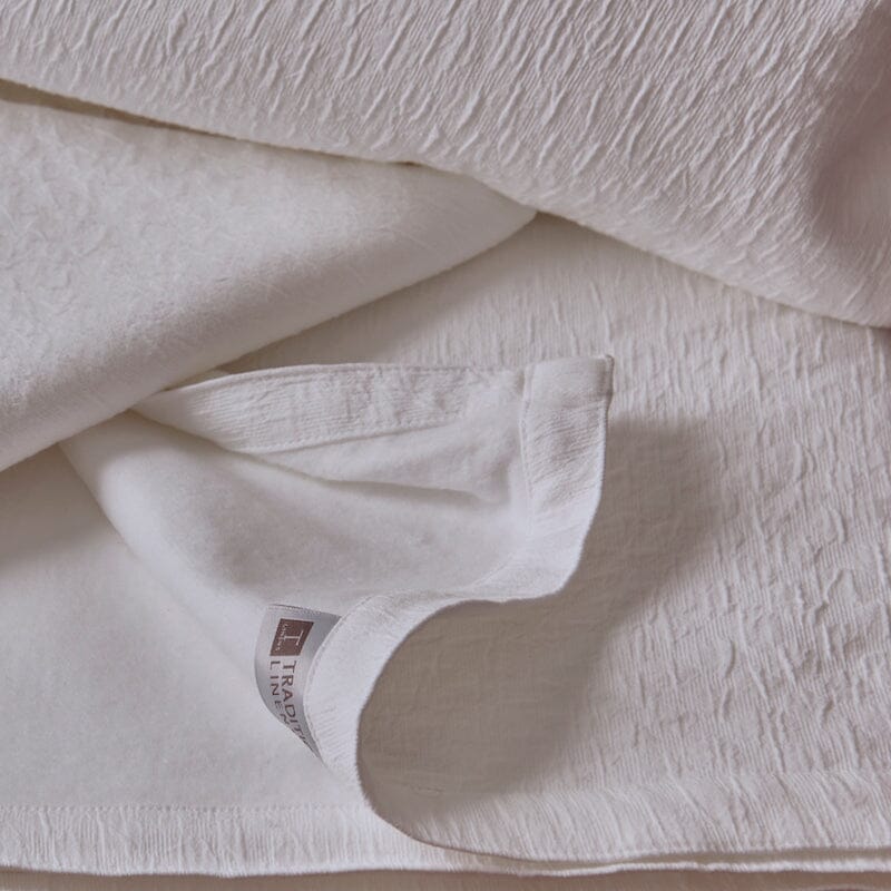 Traditions Linens - Alexa Coverlets in White by TL at Home - Figs Linens and Home