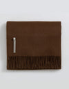Alicia Adams Alpaca Classic Throw in Solid Cafe