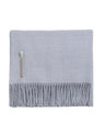 Alicia Adams Alpaca Throw in Chambray Solid