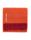 Alicia Adams Alpaca Throw in Indian Summer Herringbone
