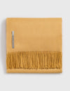 Alicia Adams Alpaca Classic Throw in Herringbone Ochre