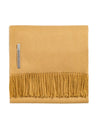 Alicia Adams Alpaca Throw in Ochre Herringbone