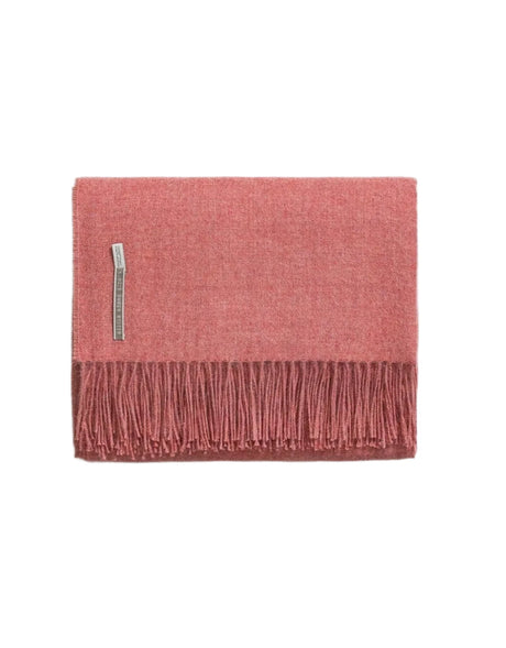 Alicia Adams Alpaca Throw in Cayenne Solid