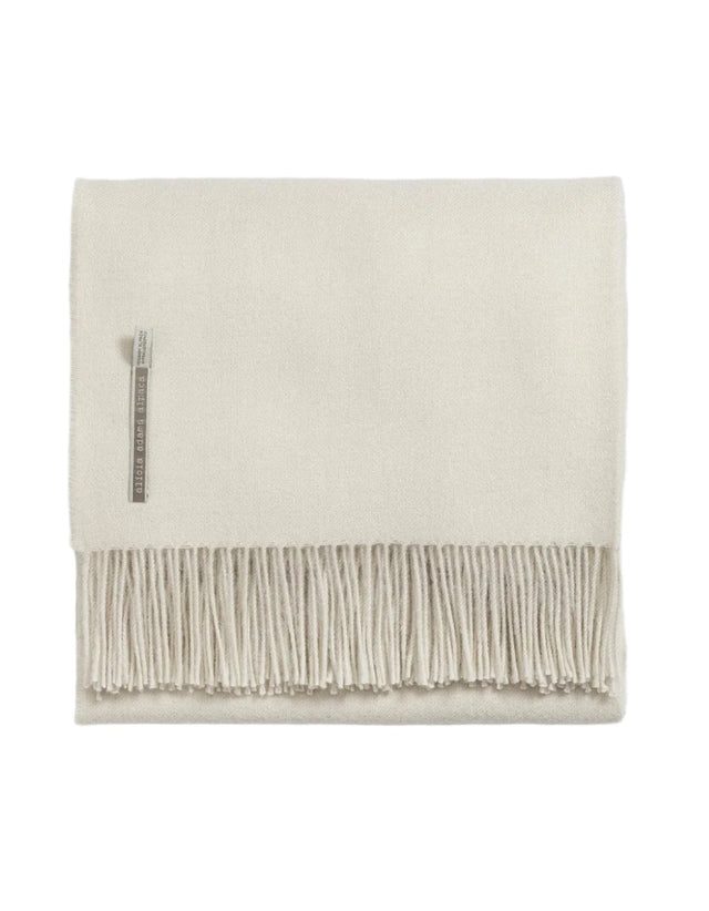 Alicia Adams Alpaca Throw in Celery Solid