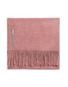 Alicia Adams Alpaca Throw in Grapefruit Solid