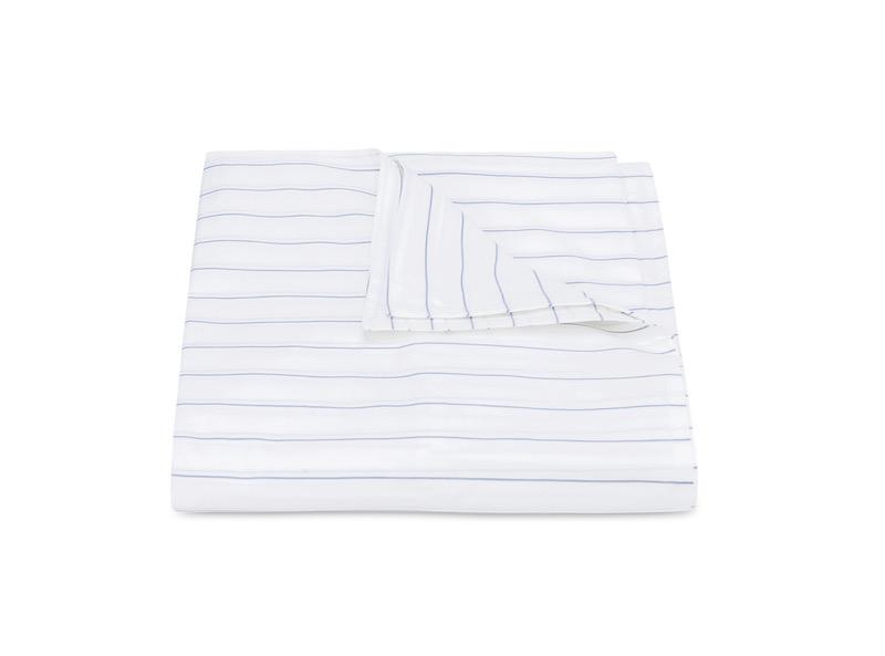 Matouk Amalfi Hazy Blue Fabric | Fig Linens and Home