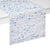 Runner 16x90 - Amalfi Blue and White Table Linens - Mode Living at Fig Linens and Home