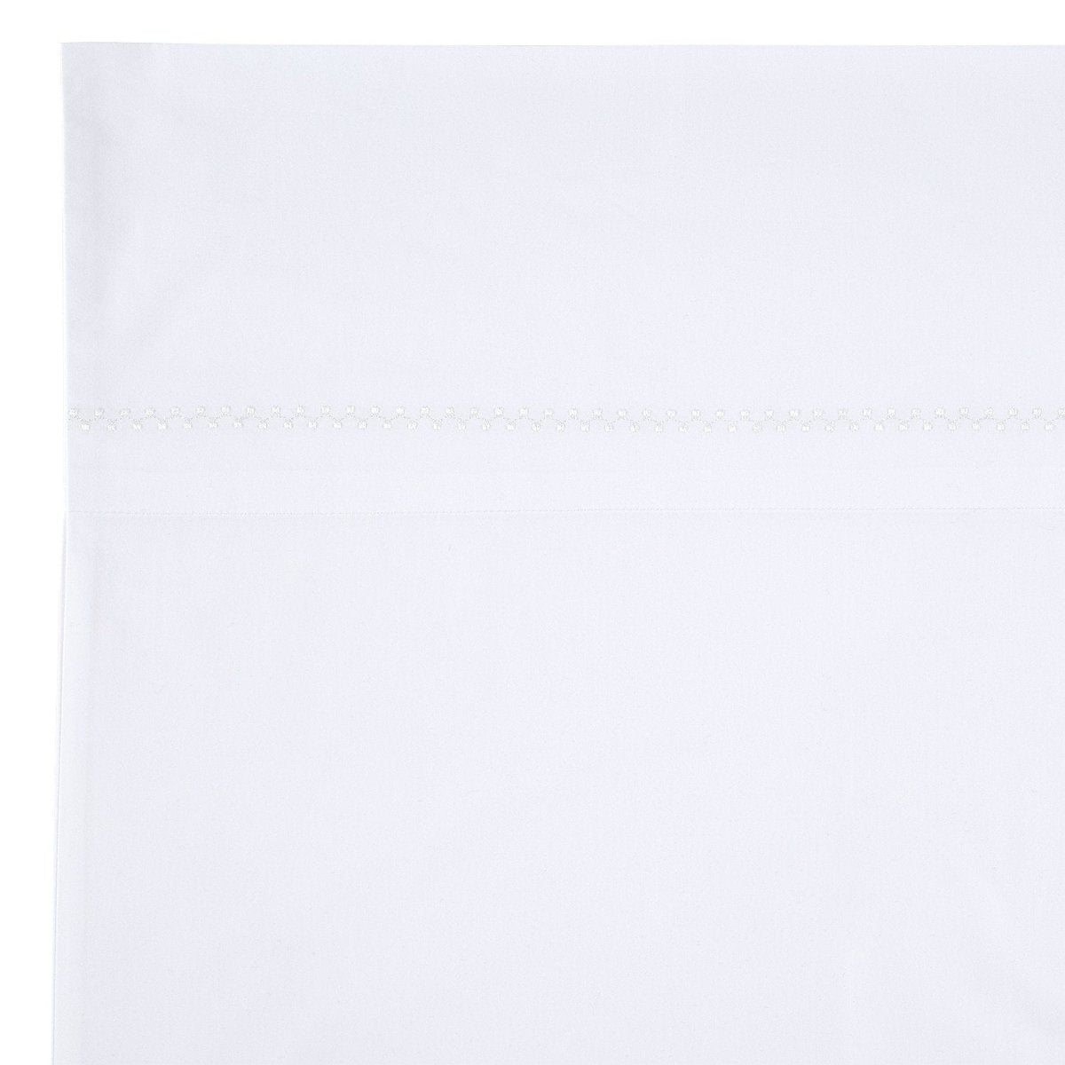 Bed Sheet Set - Organic Cotton Anketi Bedding by John Robshaw - Flat Sheet Detail