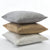Throw Pillow - Ann Gish Metallic Glaze Pearl Decorative Pillow - Fig Linens and Home