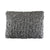 Dark Grey Ribbon Knit Lumbar Pillows by Ann Gish - Fig Linens and Home