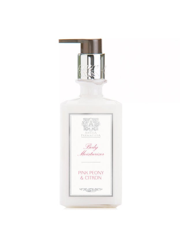 Lotion - Antica Farmacista Pink Peony and Citron Body Moisturizer - Fig Linens and Home