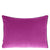 Fig Linens - Cassia Aubergine & Magenta Velvet Pillow by Designers Guild - Back