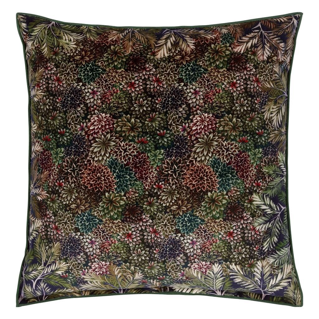 Back - Madhya Moss Decorative Pillow by Designers Guild | Fig Linens