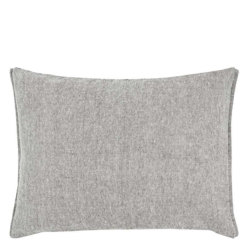 Back - Queluz Cobalt Decorative Pillow by Designers Guild | Fig Linens