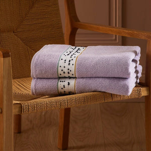 Saito Towels by Yves Delorme - Purple Towel  Fig Linens and Home