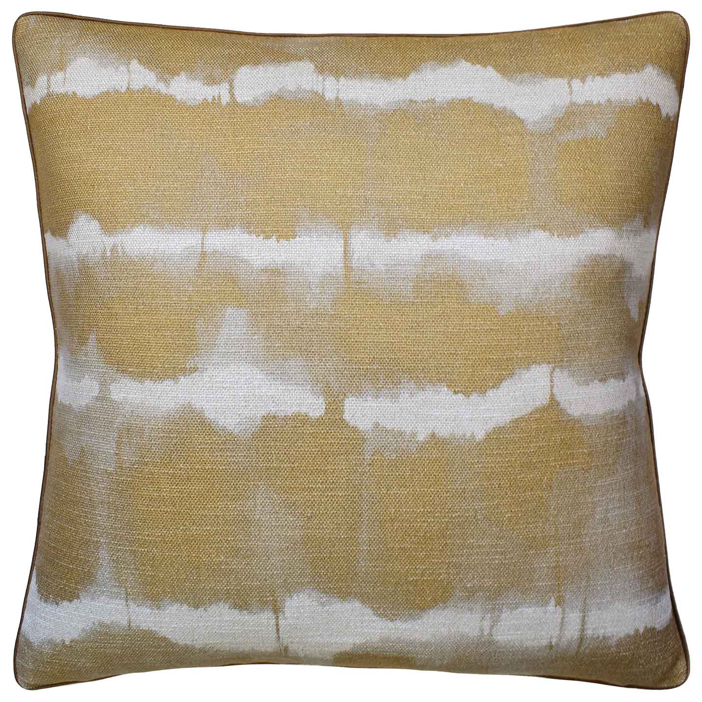 Baturi Gold - Throw Pillow by Ryan Studio