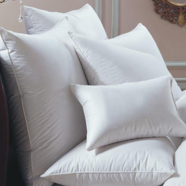 Bernina 50/50 White Goose Down/Feather Pillow by Down Right | Fig Linens