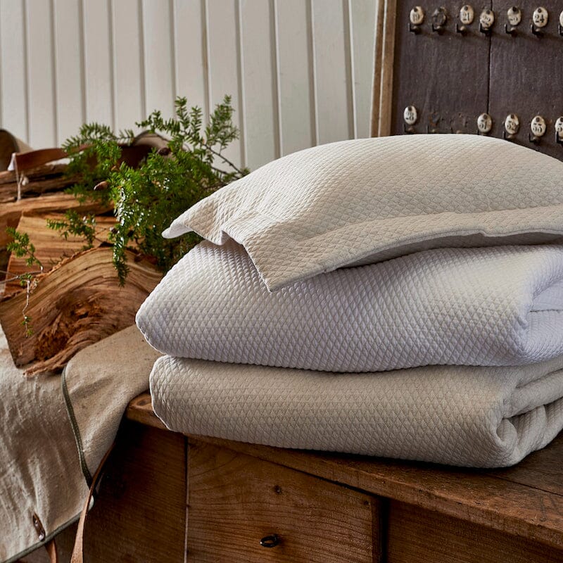 Traditions Linens - Blair Coverlets by TL at Home folded and stacked - Fig Linens and Home

