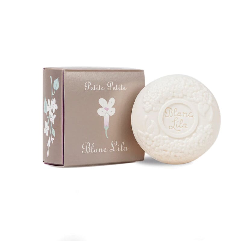 Blanc Lila Petit Bar Soap - Lilac Soap at Fig Linens and Home