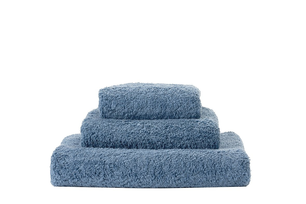 Abyss Super Pile Bluestone Towels - Fig Linens