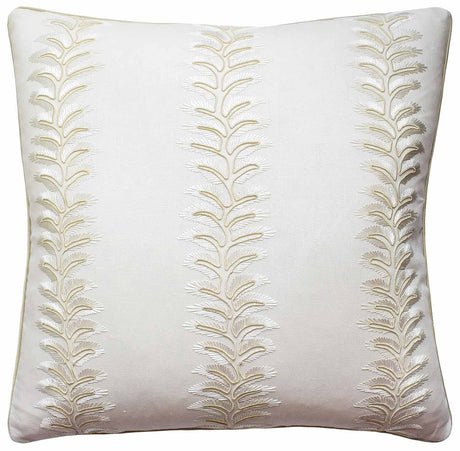 Bradbourne Ivory - Throw Pillow by Ryan Studio