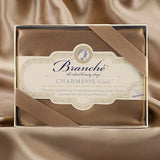 Branché Silk Pillowcase in Toffee | Fig Linens