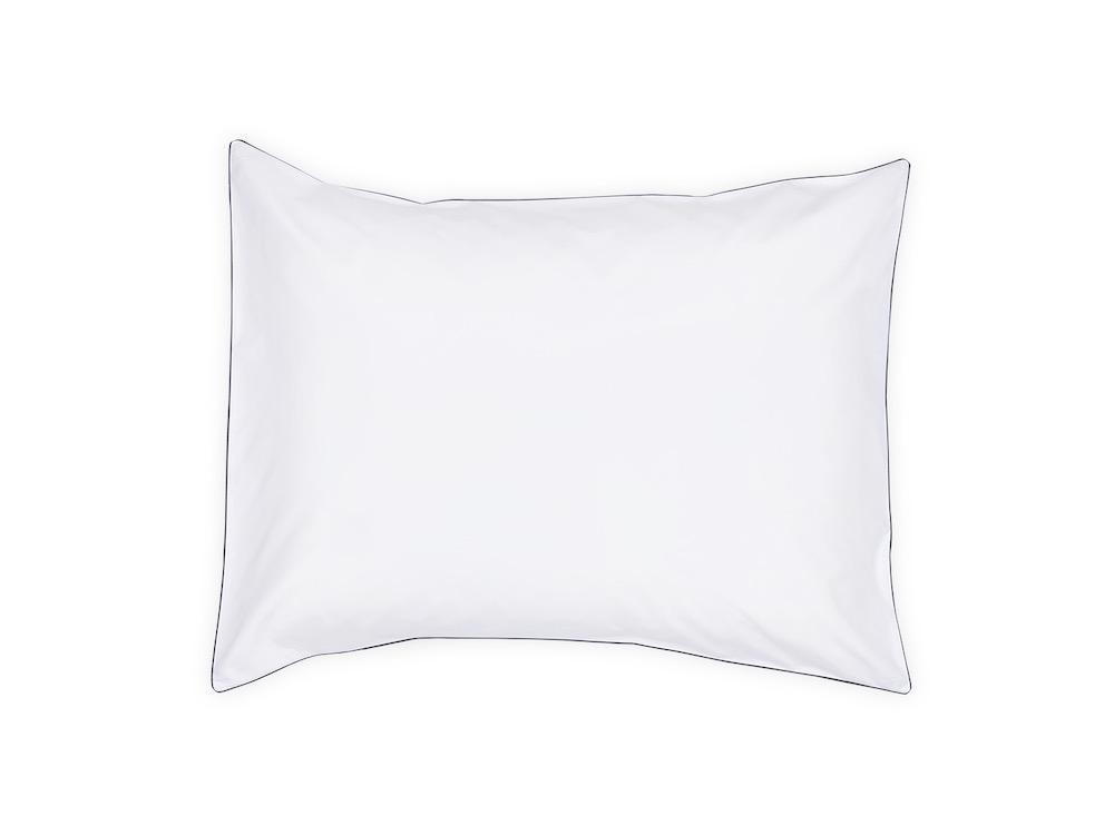 Matouk Bryant Charcoal Sham | Bedding at Fig Linens