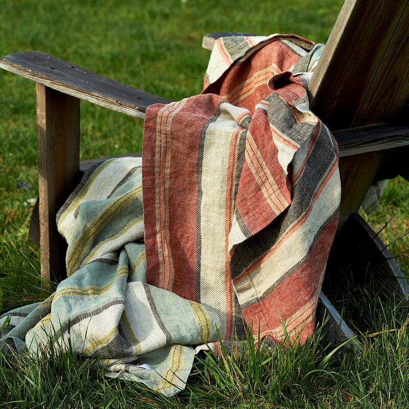 Linen Blanket - Traditions Linens - Camp Blankets by TL at Home - Fig Linens and Home
