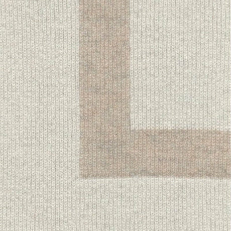 Cashmere Throw - Alashan Homestead Throw - Snow and Dune - Closeup View - Fig Linens and Home