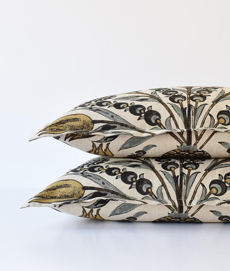 Cornelia Bedding by Legacy Home Thibaut Fabrics FIG LINENS AND HOME