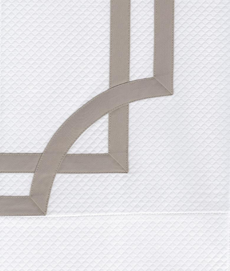 Fig Linens - Corte Shower Curtains by Legacy Home - Closeup