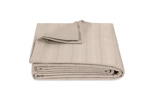 Coverlet - Matouk Augusta Dune Bed Cover at Fig Linens