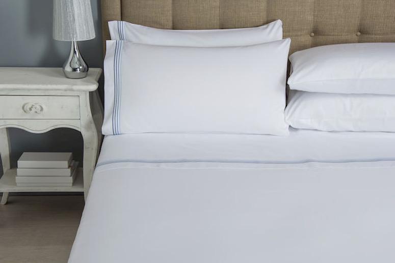 Frette Hotel Cruise Sky Blue Cases and Shams | Fig Linens