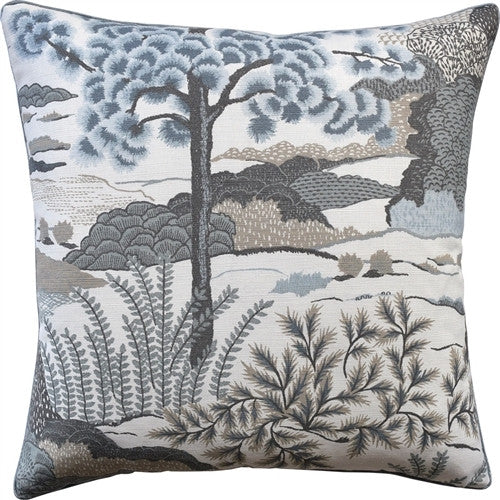 Daintree Aqua Throw Pillow - Ryan Studio-Fig Linens