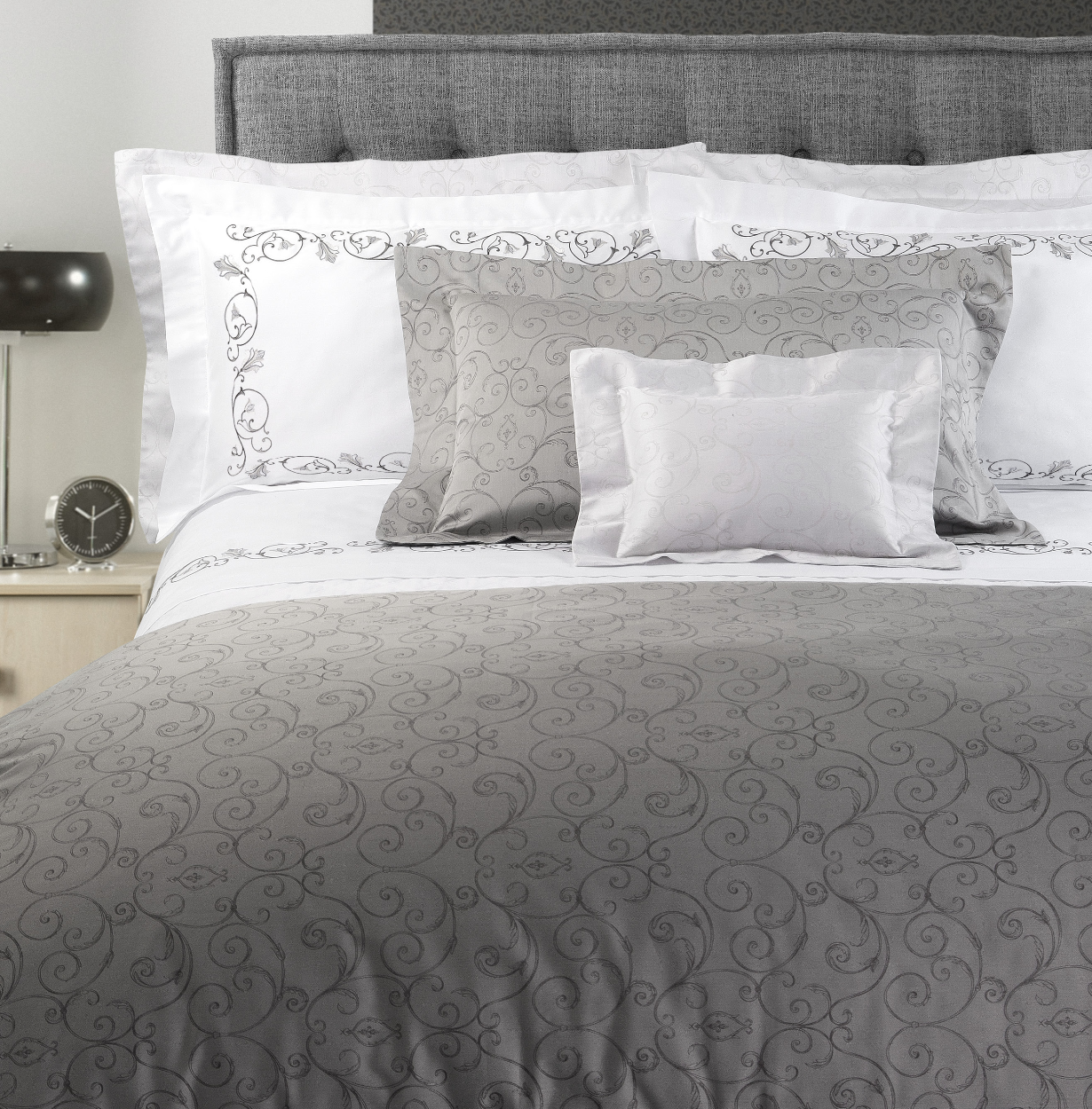 Broccato Embroidery Bedding | Fig Linens and Home