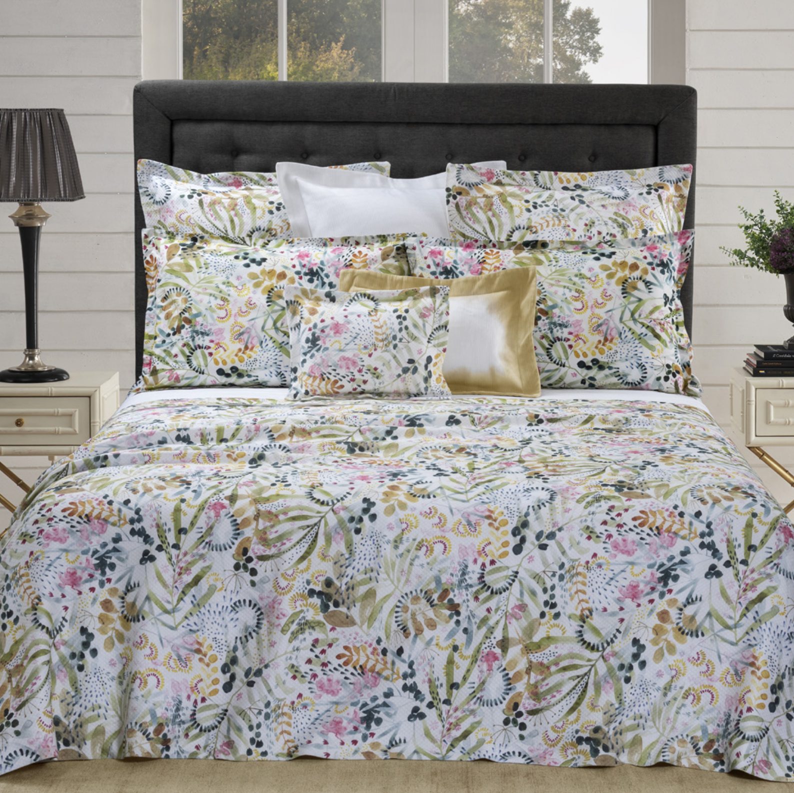 Selvaggia Printed Bedding by Dea Linens | Luxury Bedding at Fig Linens