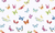 Dea Fine Linens - Farfalle Butterfly Bed - Multicolor Swatch 