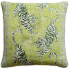 Bongol Print Kiwi Tiger Throw Pillow | Ryan Studio at Fig Linens
