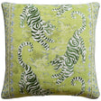 Bongol Print Kiwi Tiger Throw Pillow | Ryan Studio at Fig Linens