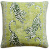 Bongol Print Kiwi Tiger Throw Pillow | Ryan Studio at Fig Linens