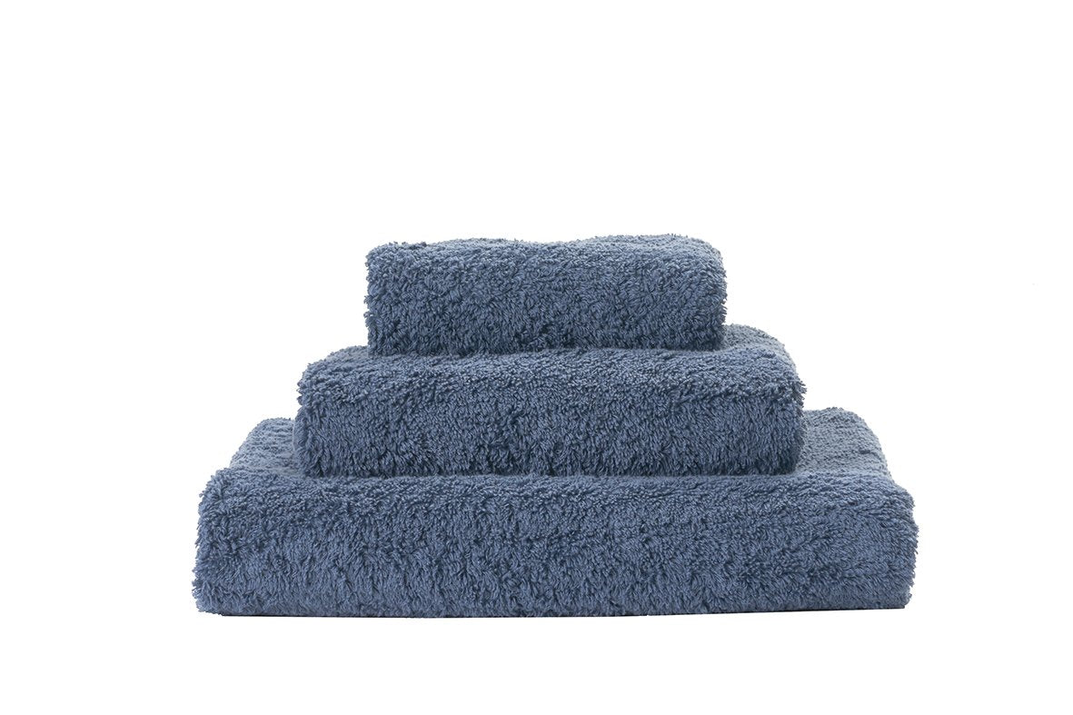 Abyss Super Pile Denim Towels - Fig Linens