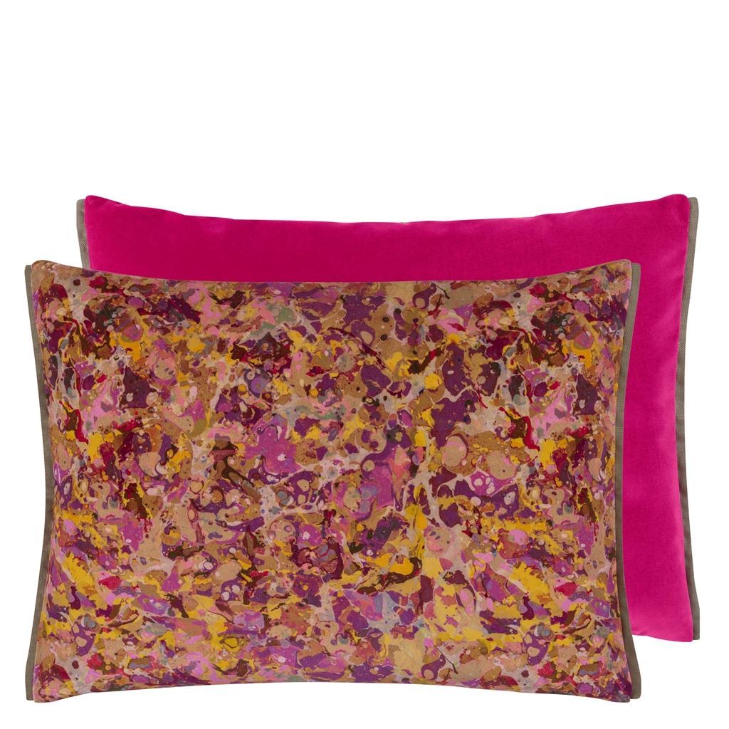 Odisha Rosewood Decorative Pillow by Designers Guild | Fig Linens
