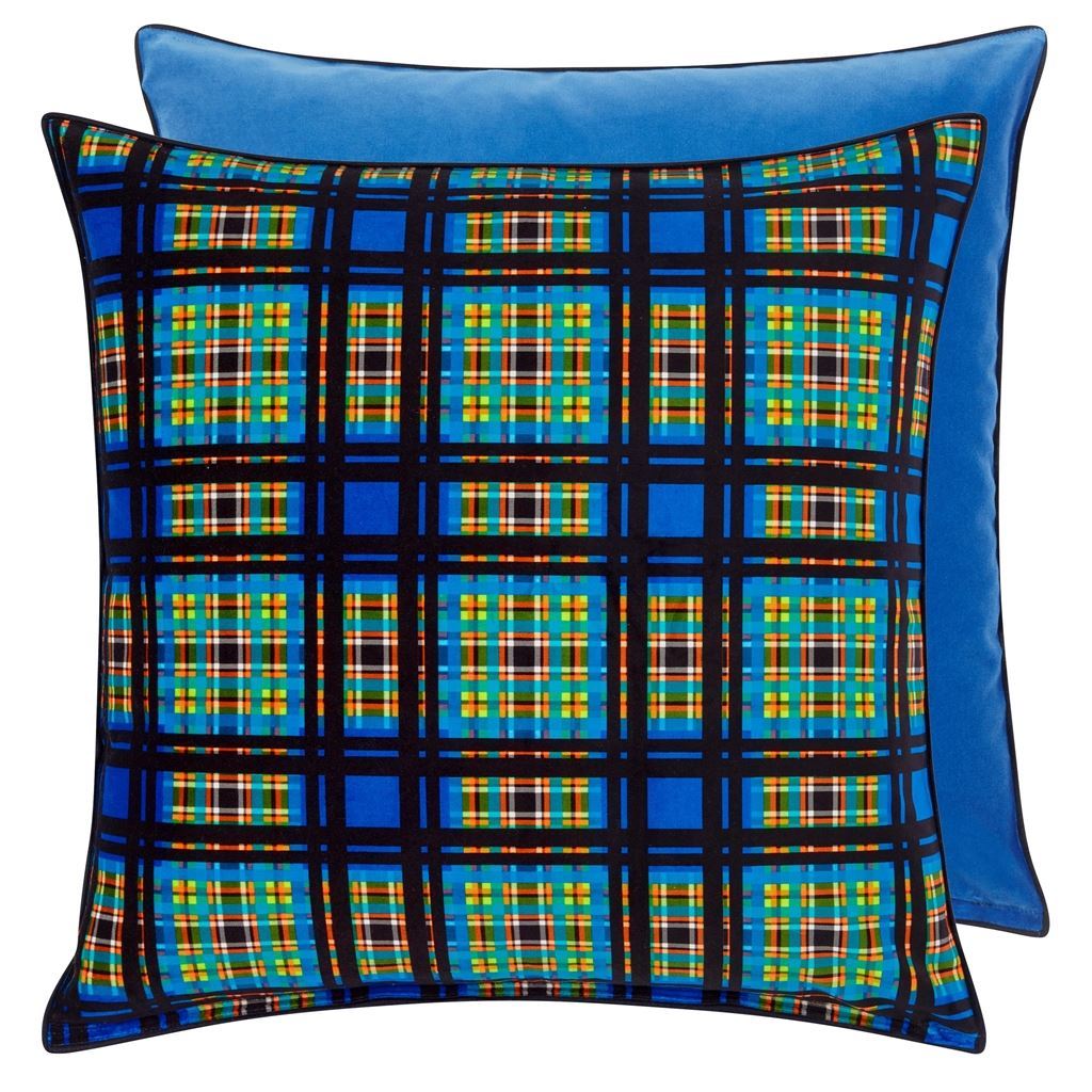 Patiali Cobalt Decorative Pillow by Designers Guild | Fig Linens