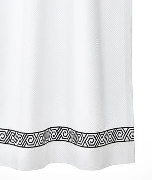 Fig Linens - Duet Embroidered Shower Curtains by Legacy Home - Santa Fe Shower curtain