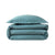 Duvet Cover with Pillow atop - Bedding - Yves Delorme Triomphe Fjord at Fig Linens and Home