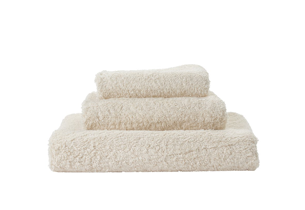 Abyss Super Pile Ecru Towels - Fig Linens