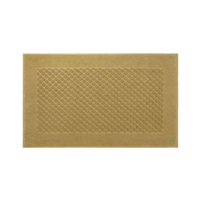 Etoile Bronze Tub Mat by Yves Delorme | Bath Mats &amp; Rugs at Fig Linens and Home